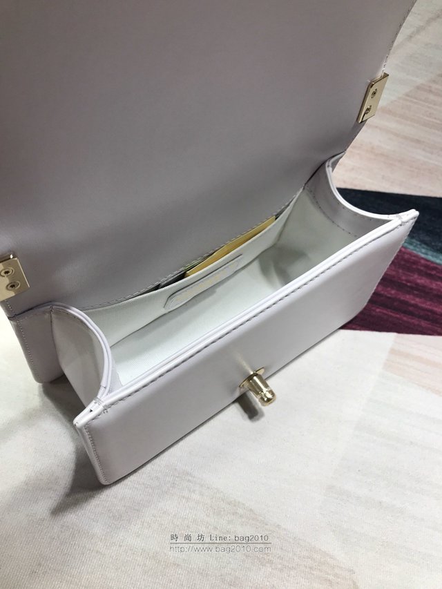 Chanel女包 A67086 小號 BOY CHANEL口蓋包 編織刺繡光滑小牛皮 香奈兒鏈條女包 Chanel單肩斜挎包  djc2982